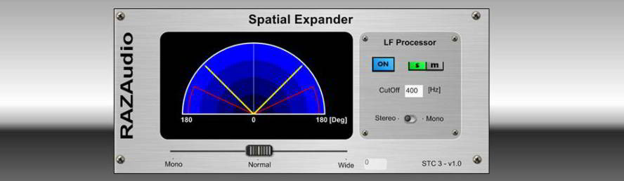 Controla la anchura del estereo con Spatial Expander